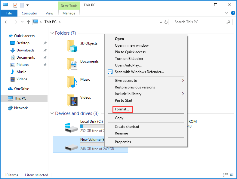 What Is Disk Formatting MiniTool Partition Wizard