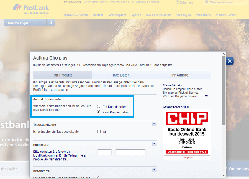 🥇 Postbank Partnerkonto » Top Gemeinschaftskonto +250€ Bonus hier