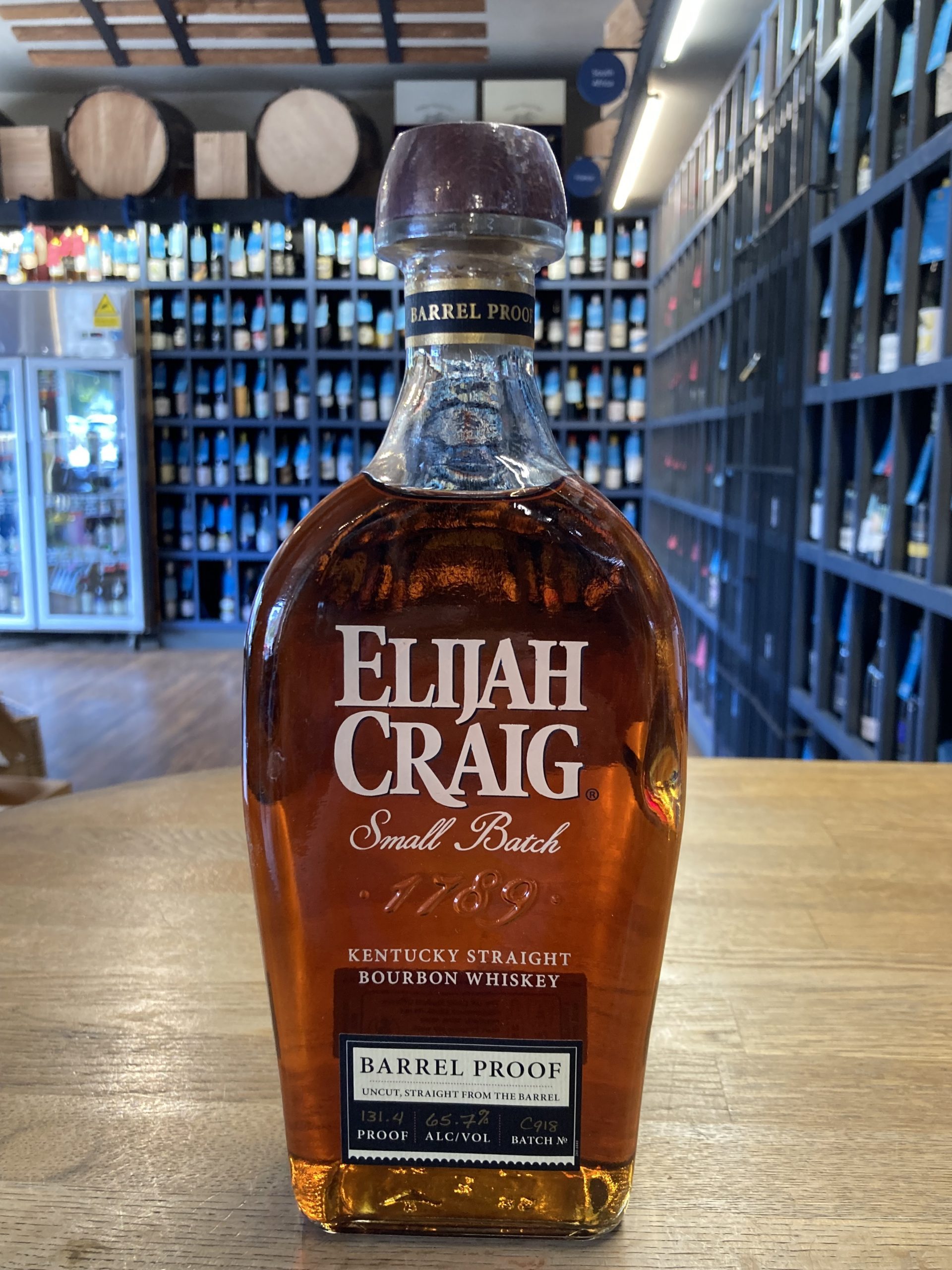 Elijah Craig Small Batch Barrel Proof Bourbon Partners in Wine