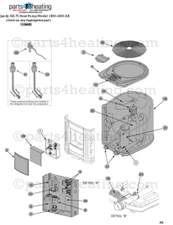 Jandy Pool Heater Parts - Shop Jandy Parts Online - Pool Heater Parts