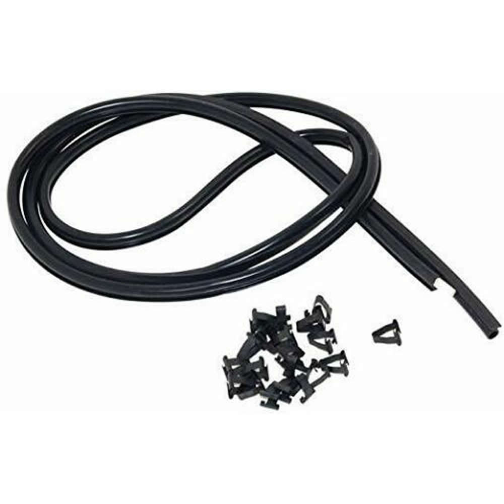 Leisure Leisure Oven Door Seal Rubber Gasket and Clips, Genuine Flavel / Leisure 55 110 Models