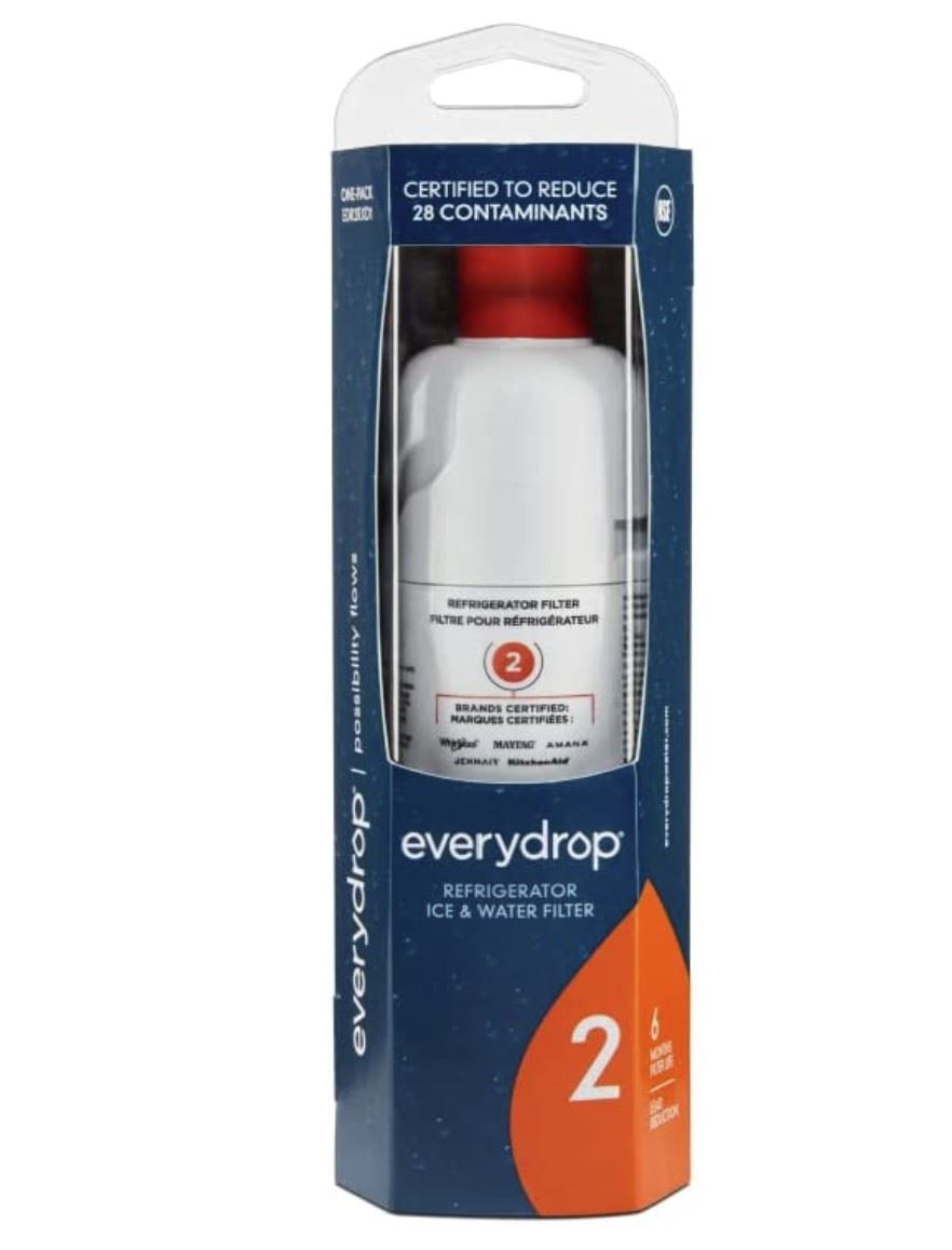 everydrop by Whirlpool Ice and Water Refrigerator Filter 2, EDR2RXD1