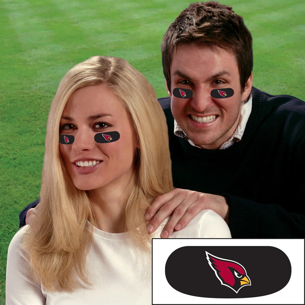 Arizona Cardinals Eye Black Strips
