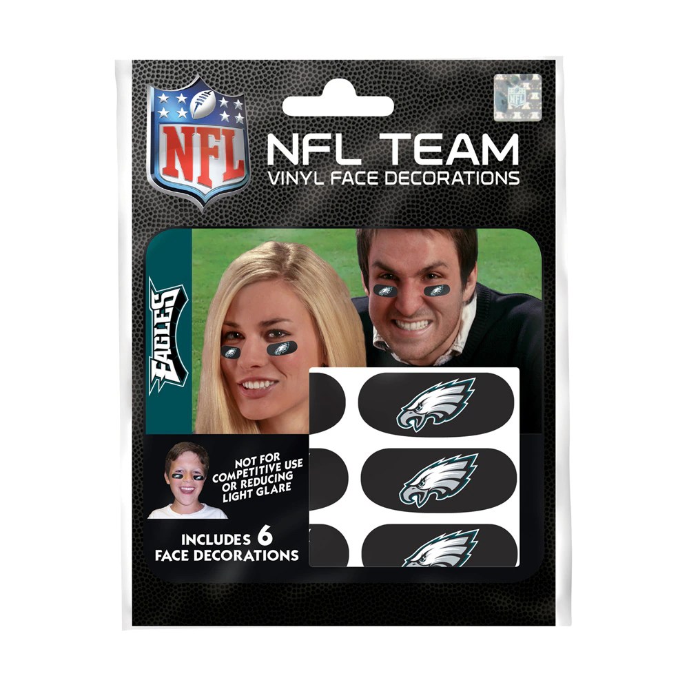 Philadelphia Eagles Eye Black Strips