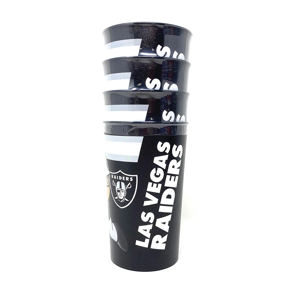 Las Vegas Raiders Party Cup 4Pack