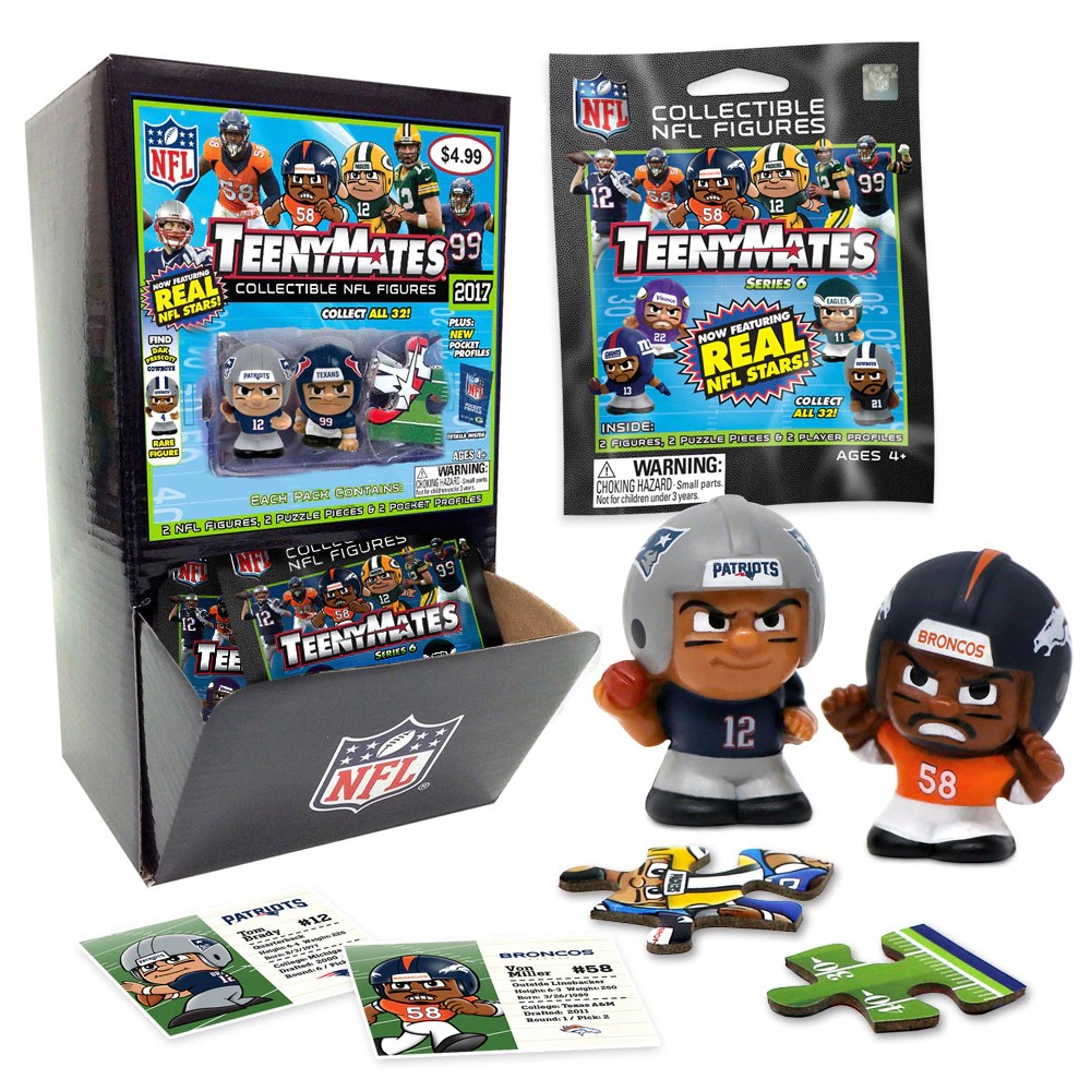 TeenyMates NFL Series 6 Gravity Feed