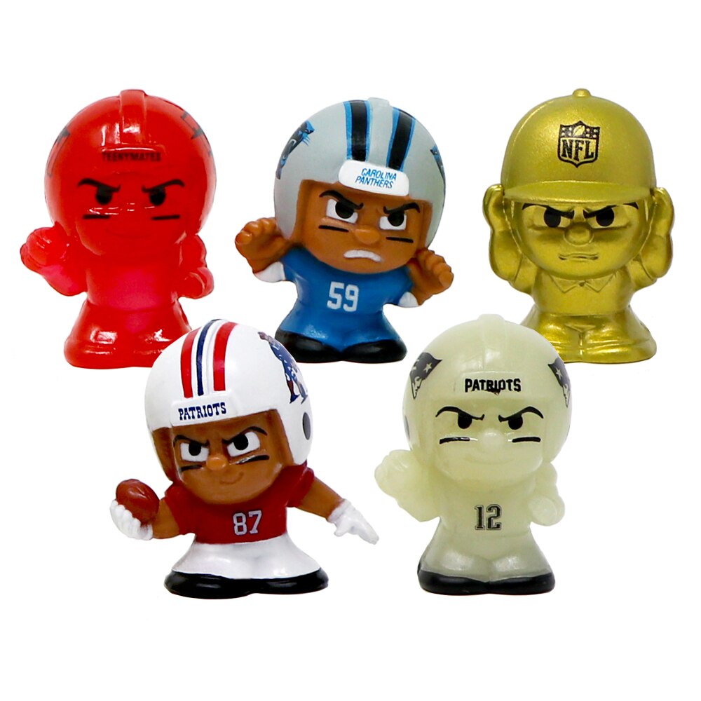 4 Blind Packs, TeenyMates NFL Series 6