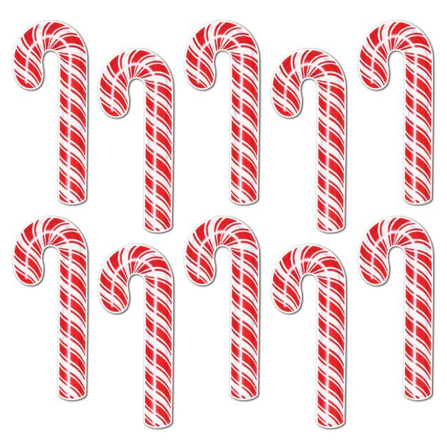 Candy Cane Cutouts Party at Lewis Elegant Party Supplies, Plastic