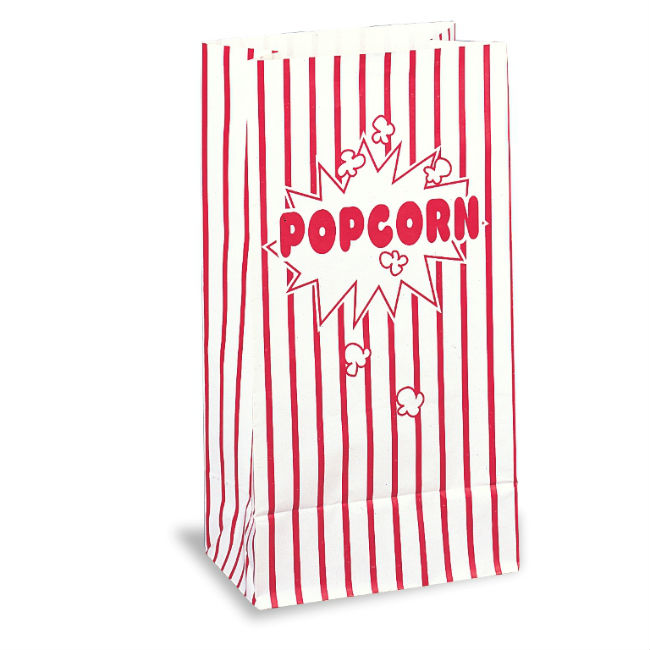 Party Camel 10 Paper Popcorn Bags