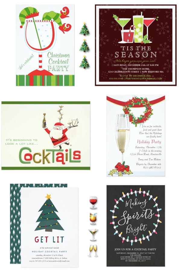Best Holiday Party Invitations Christmas & Hanukkah