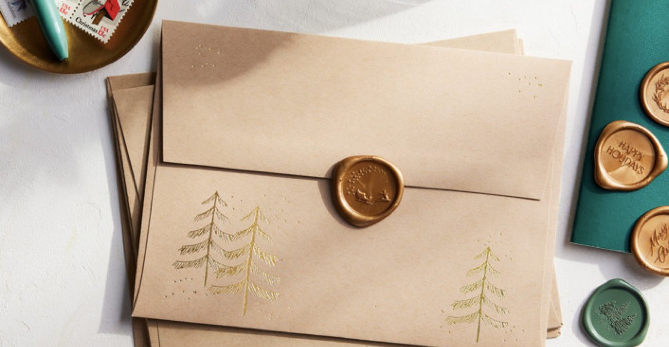 Holiday Card Envelopes Make a Statement!