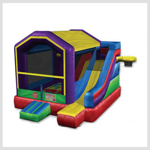 Inflatable Bounce Rentals Plain Combo Combo Jump and Slide Rentals