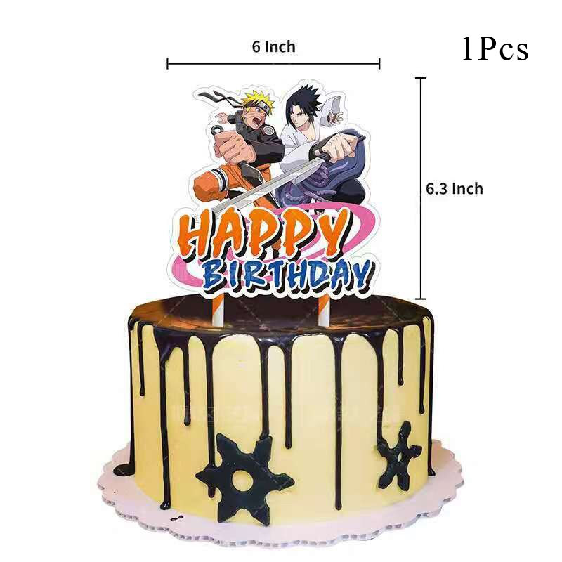 Naruto Happy Birthday Cake