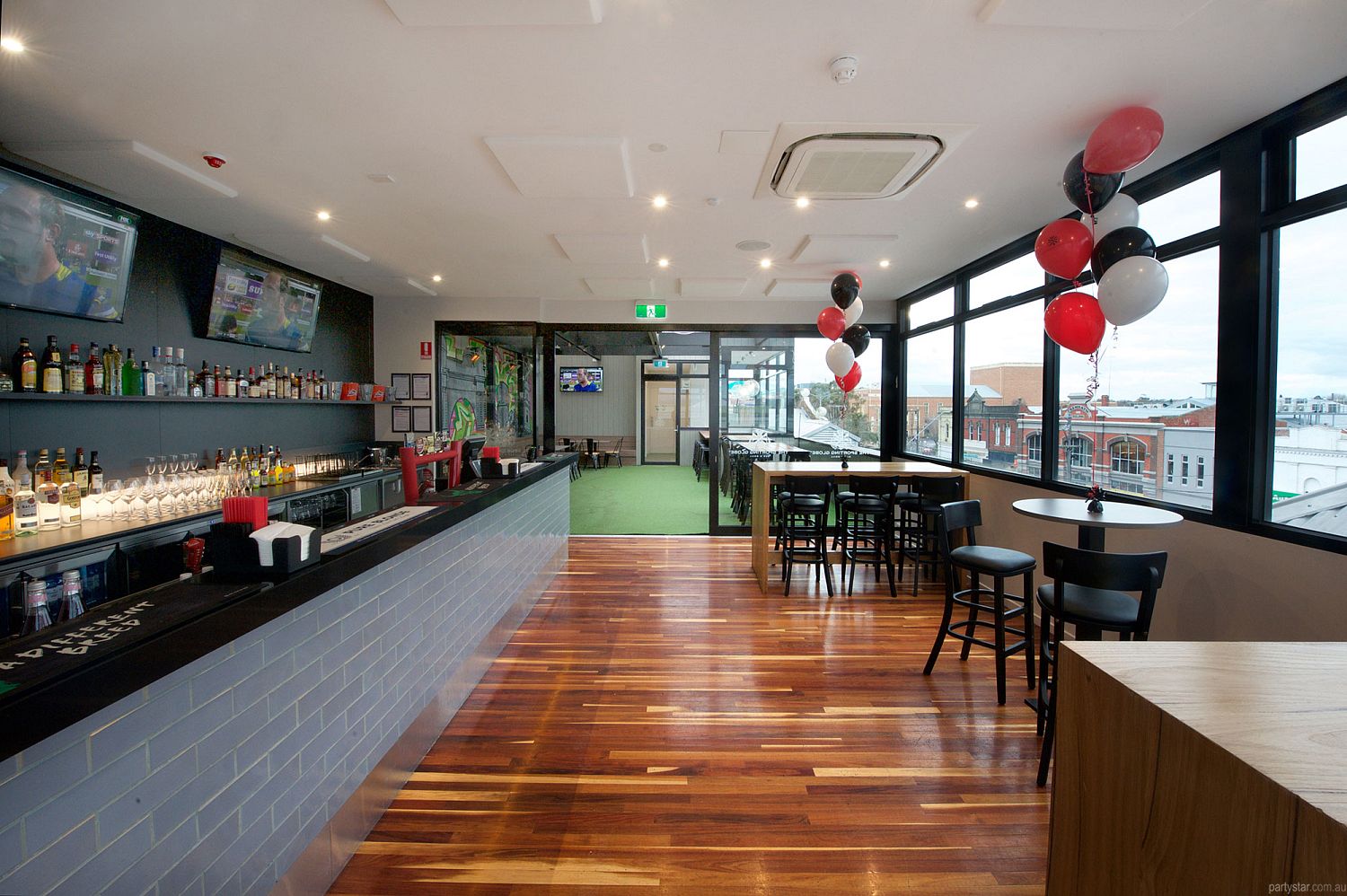The Sporting Globe (Rooftop Deck) in Ballarat, VIC function room hire