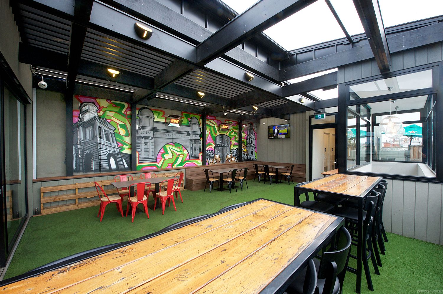 The Sporting Globe (Rooftop Deck) in Ballarat, VIC function room hire