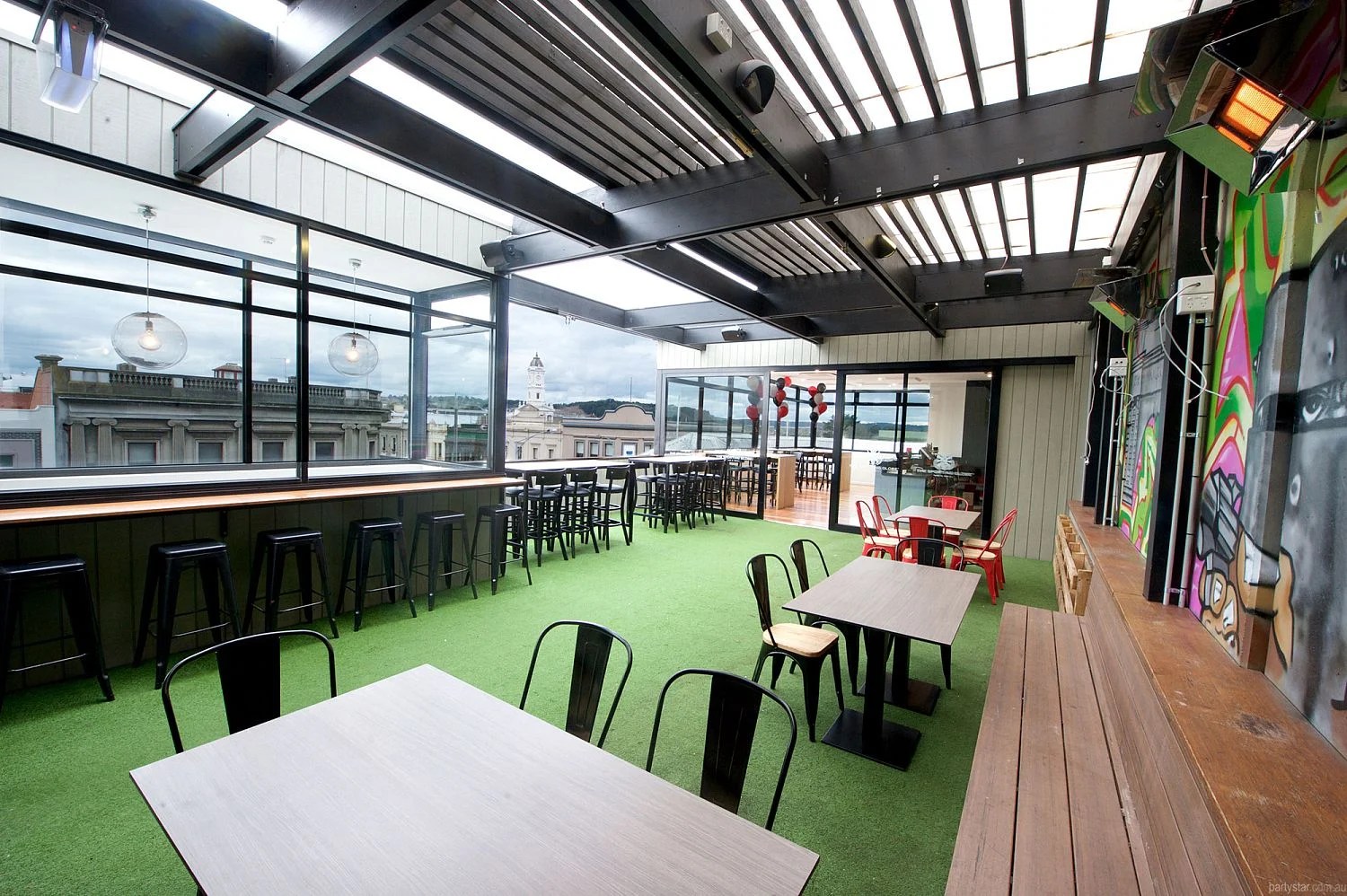 The Sporting Globe (Rooftop Deck) in Ballarat, VIC function room hire
