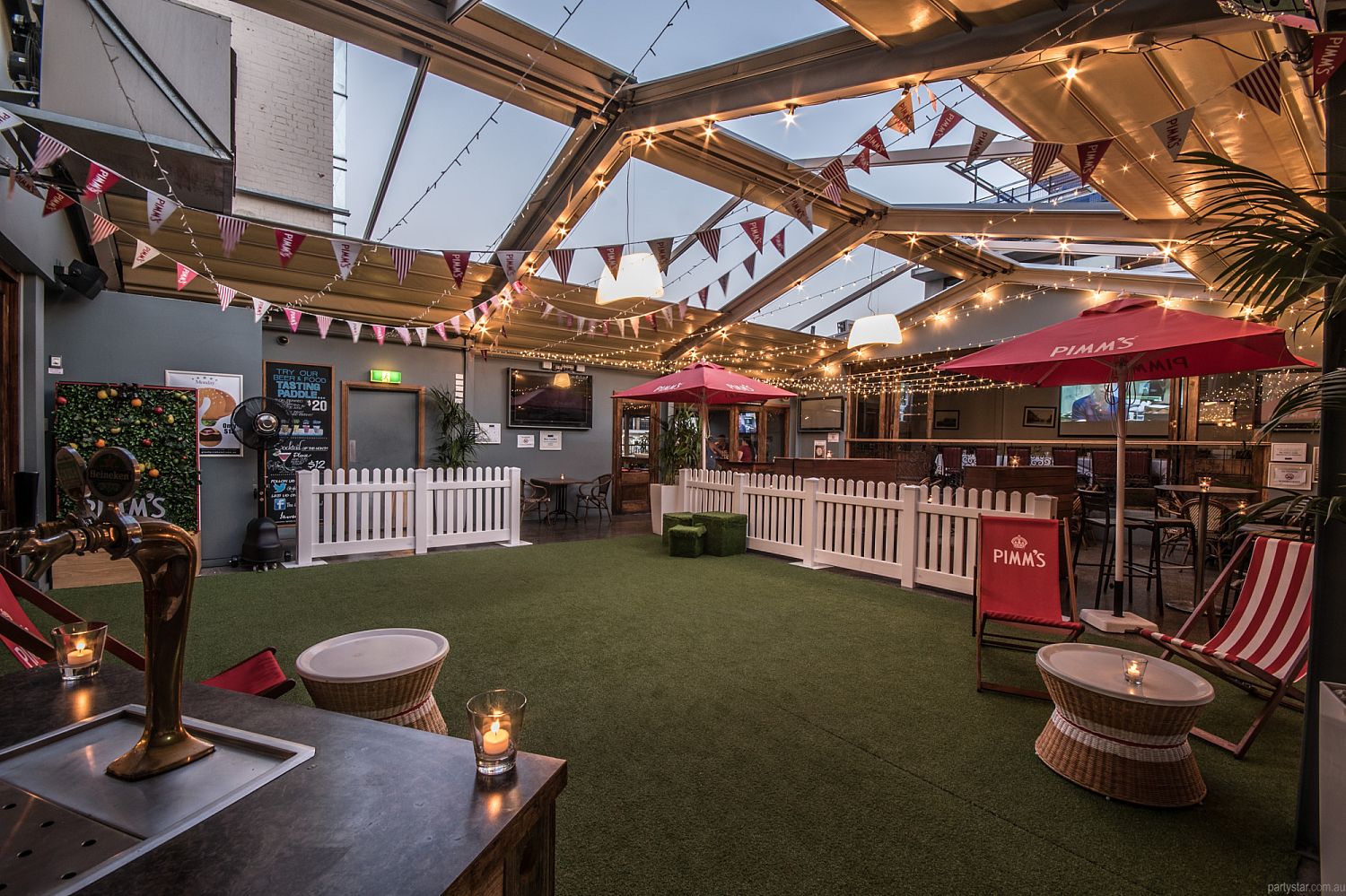 Glenferrie Hotel (Beer Garden) in Hawthorn, Melbourne function room hire
