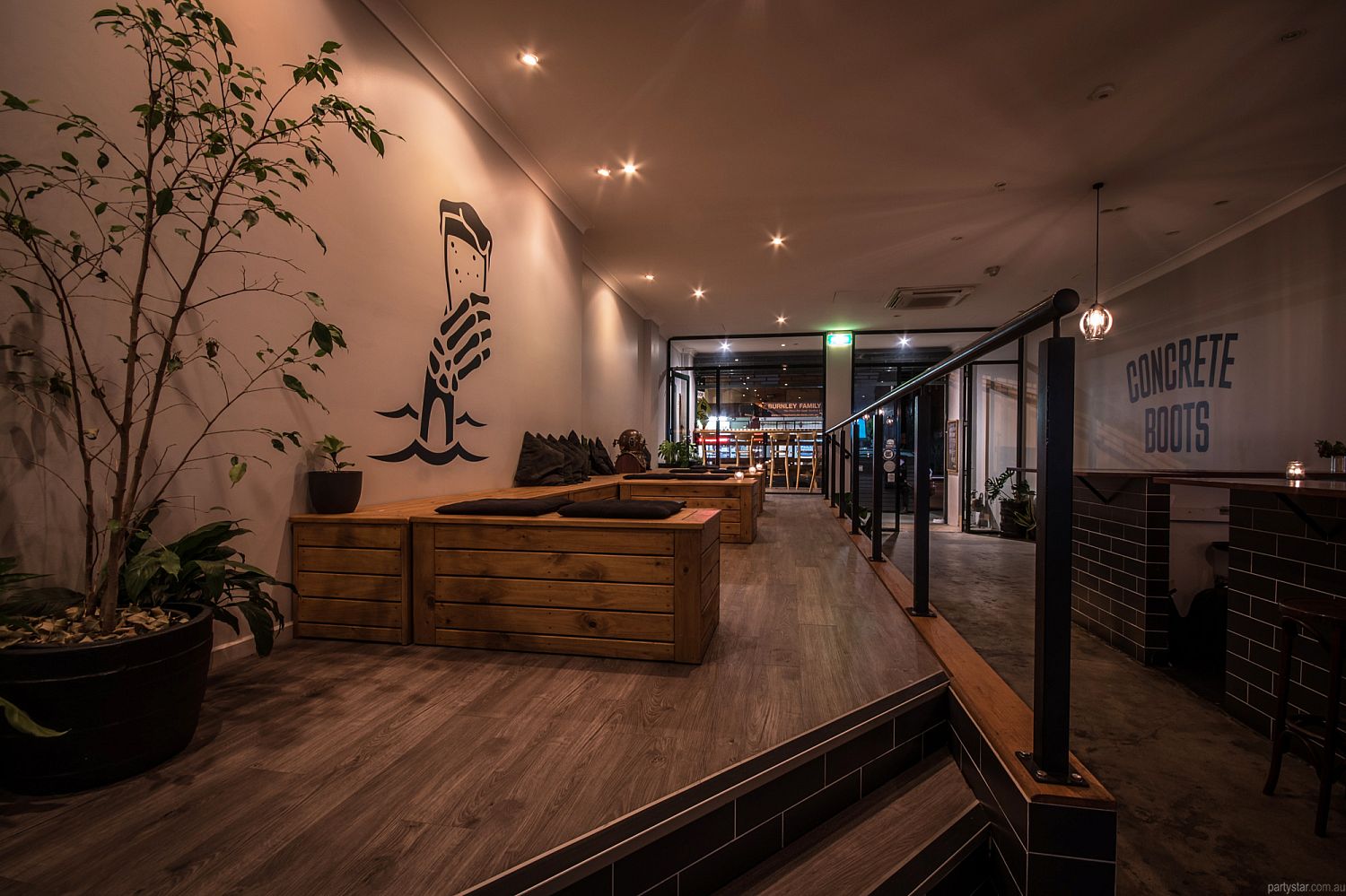 Concrete Boots Bar (Indoors) in Richmond, Melbourne function room hire