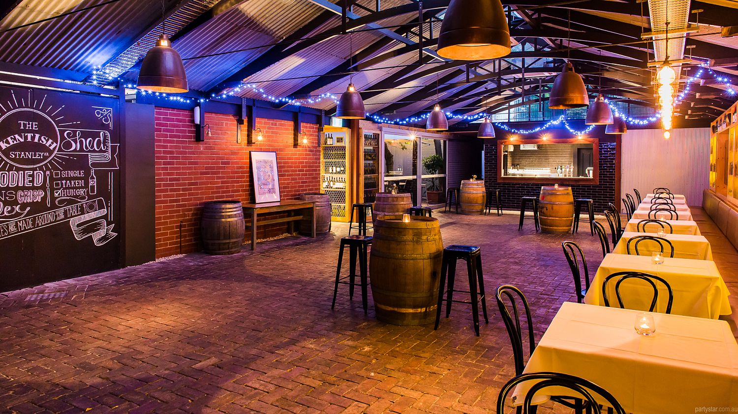 The Kentish (Wine Shed) in North Adelaide, Adelaide function room hire