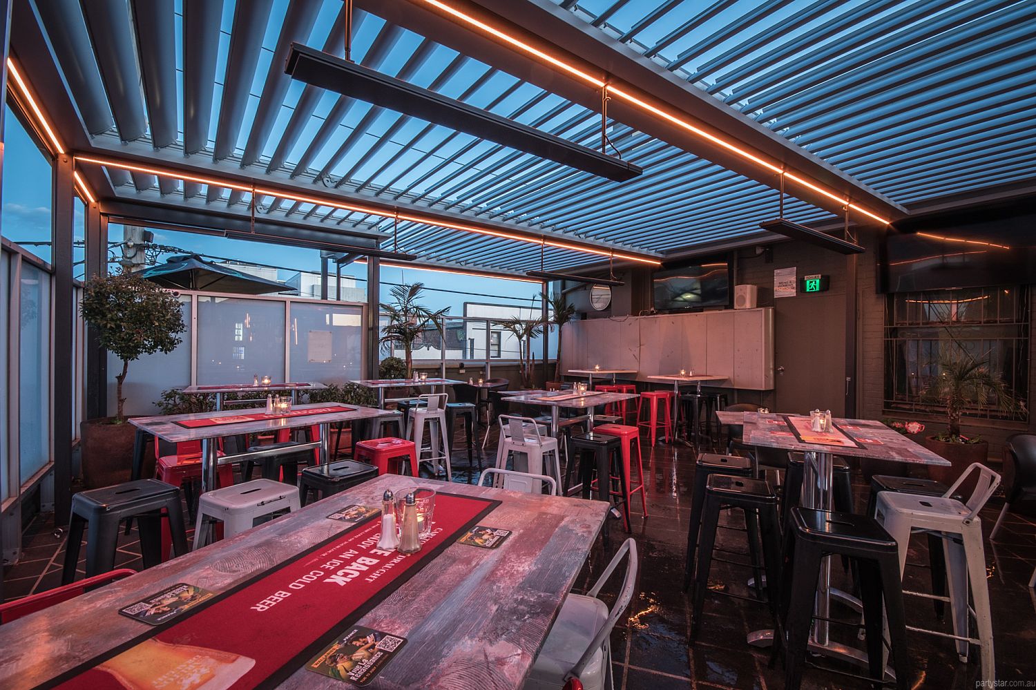 Rising Sun Hotel (Rooftop Beer Garden) in Richmond, Melbourne