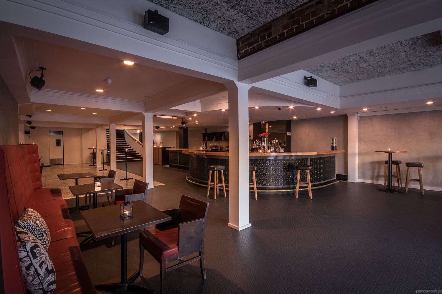 Rose Events (Main Room and Bar) in Port Melbourne, Melbourne function