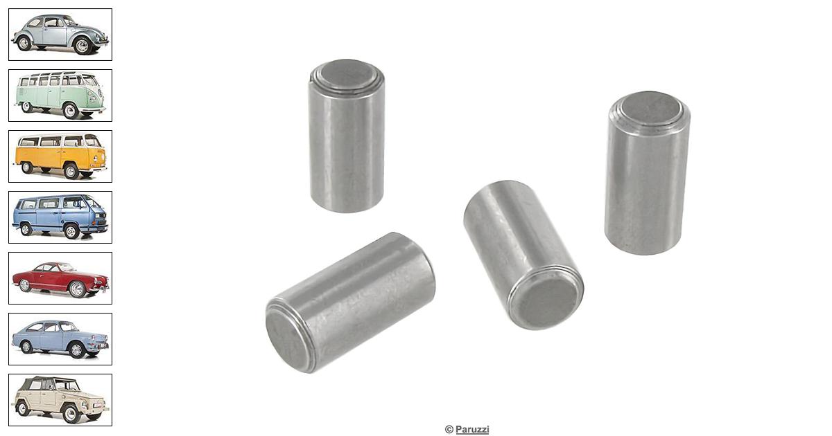 Stock flywheel dowel pins (4 pieces). Paruzzi number 1641. 113105277