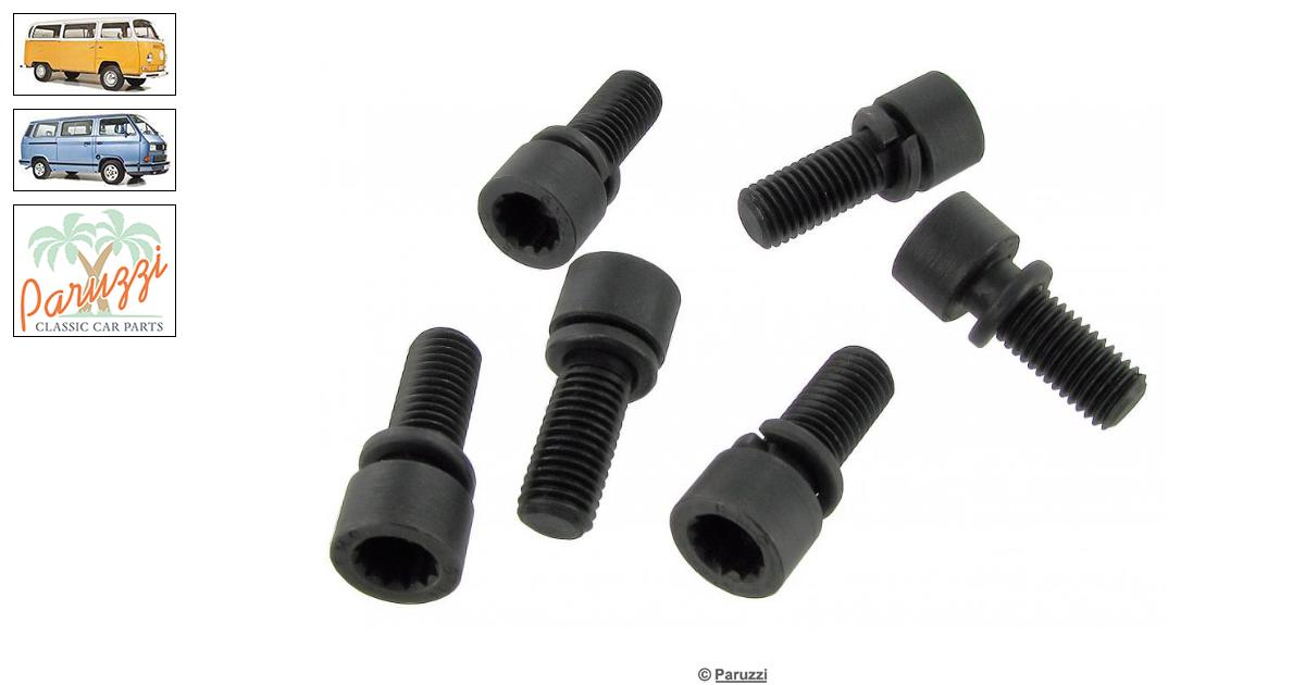 Clutch pressure plate mounting bolts (6 pieces). Paruzzi number 26519