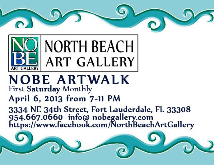 April 7th North Beach Art Walk PASCAL LECOCQ The Painter of Blue