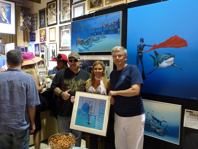 May 4th, North Beach Art Walk at NOBE Gallery PASCAL LECOCQ The