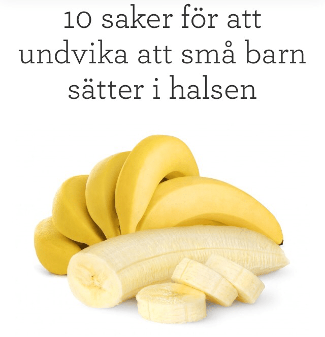 Vad ska man göra om ens barn sätter i halsen?