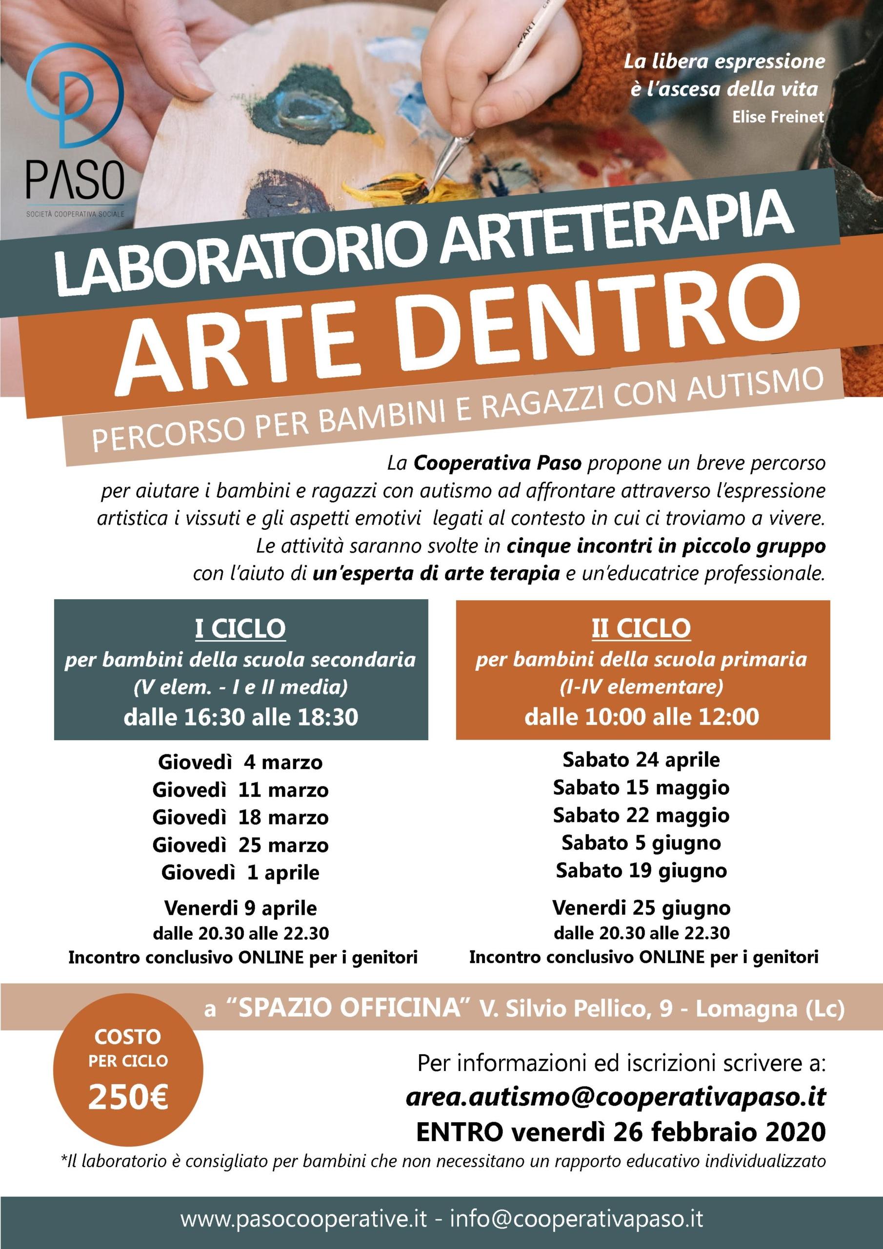 Laboratorio Di Arteterapia Arte Dentro - Cooperativa Sociale Paso 2560_x_1810_jpg