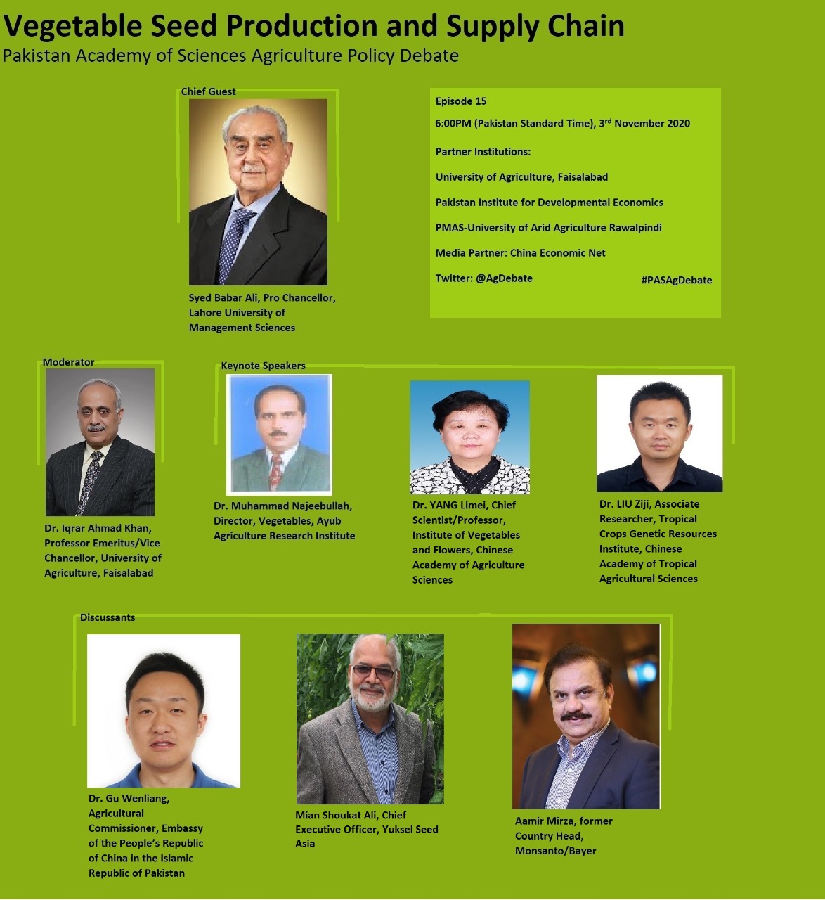 Pakistan Academy of Sciences Vegetable Seed Production and Supply Chain