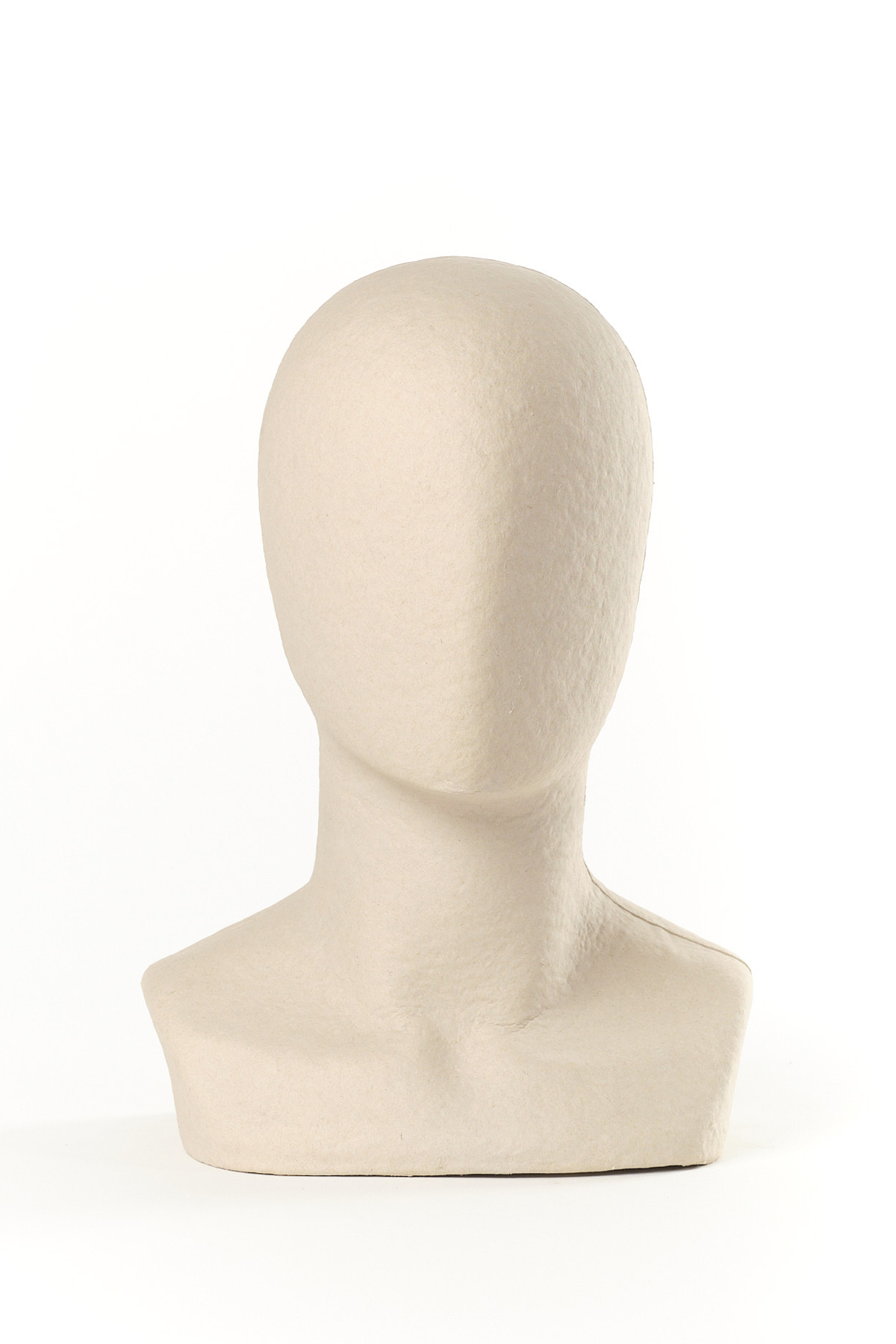 Faceless head Mannequin PASQUAL ARNELLA Paperpaste mannequins