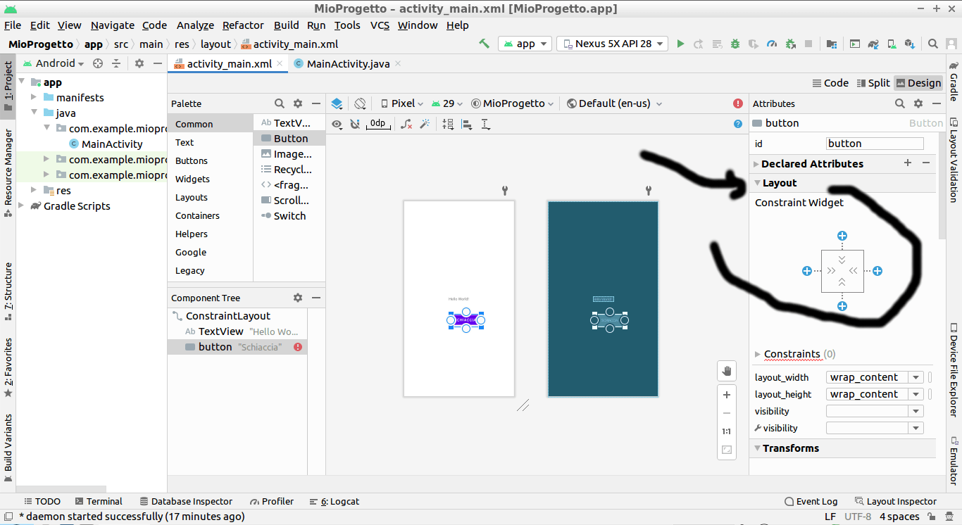 Android Studio (programmare per O.S. Android) come