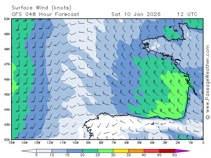 COTWEB Météo GOLFE de Gascogne