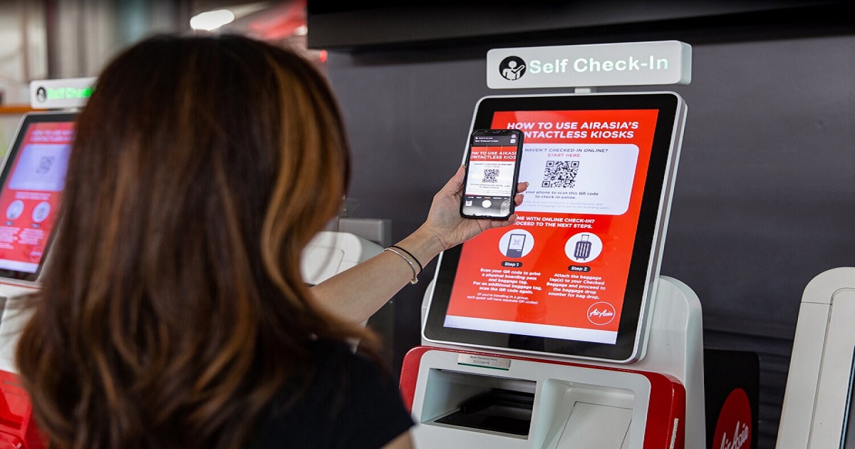 AirAsia to introduce contactless systems at airports PASSENGER SELF AirAsia to introduce contactless systems at airports PASSENGER SELF