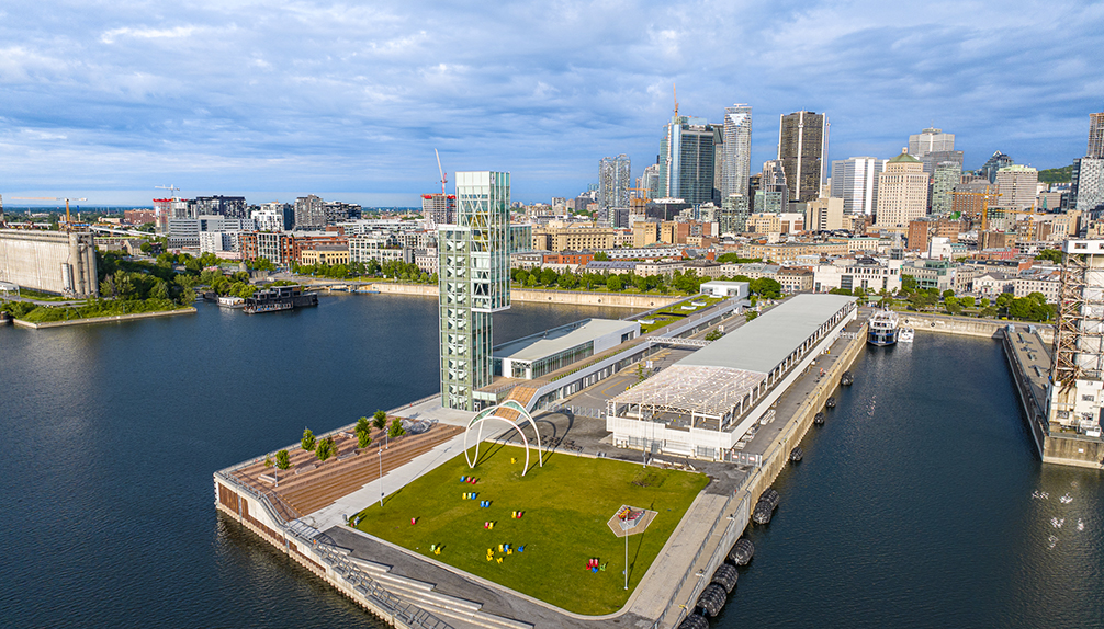 Grand Quai du Port de Montréal Tour d'observation