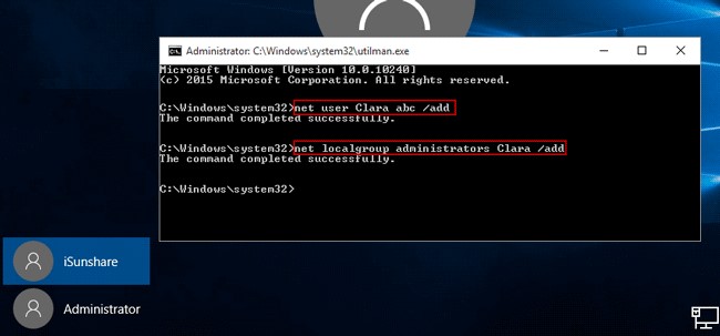 How to Create A New Administrator User on Windows 10/11 without Logging in