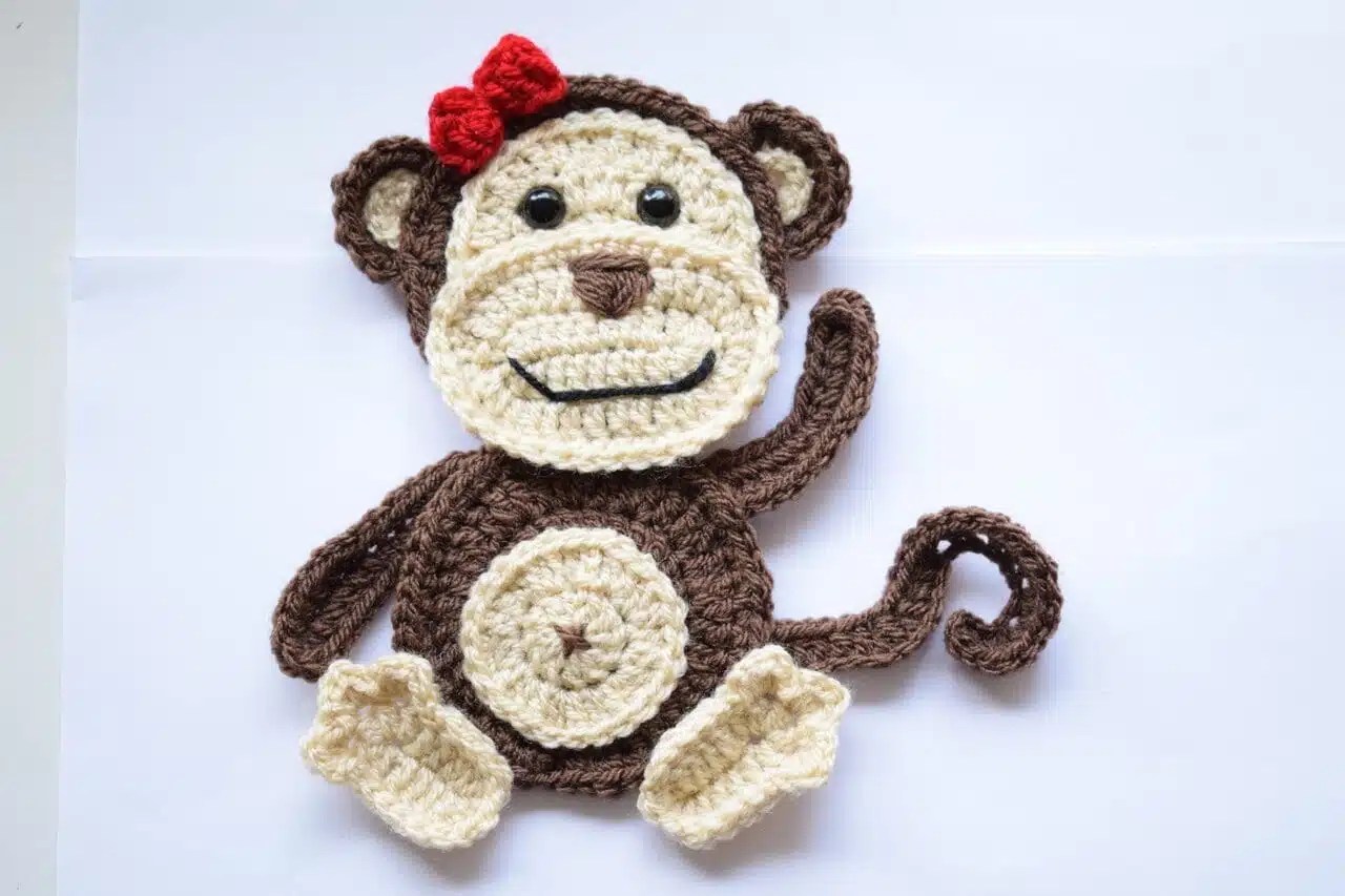 Monkey Applique Design