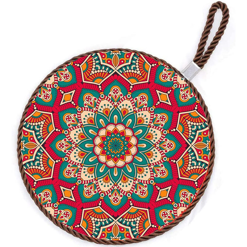 Wholesale Heat Resistant Ceramic Trivet Mat With String