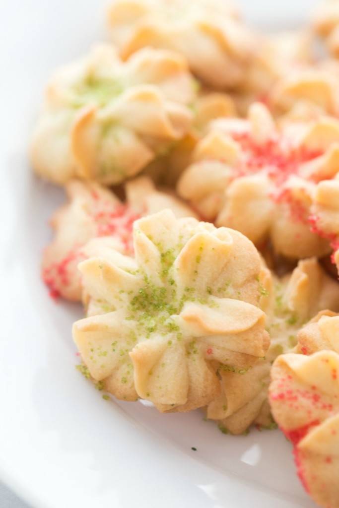Easy Spritz Butter Cookies Recipe