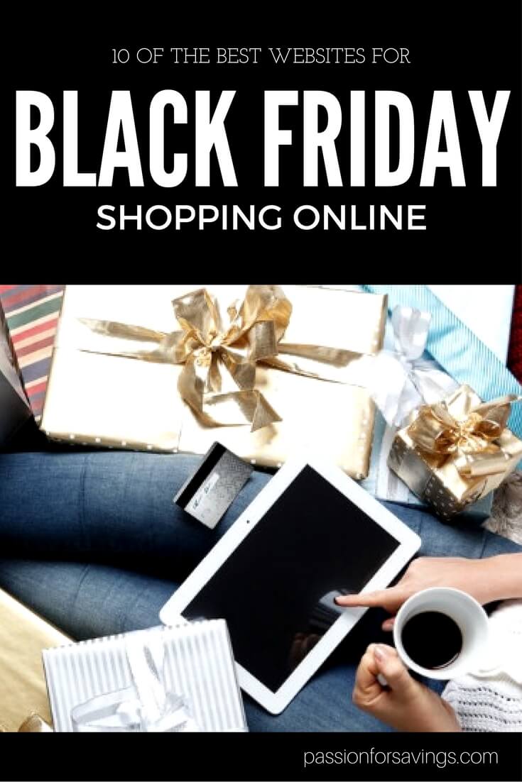 Top 10 BEST sites for Black Friday Shopping 2016