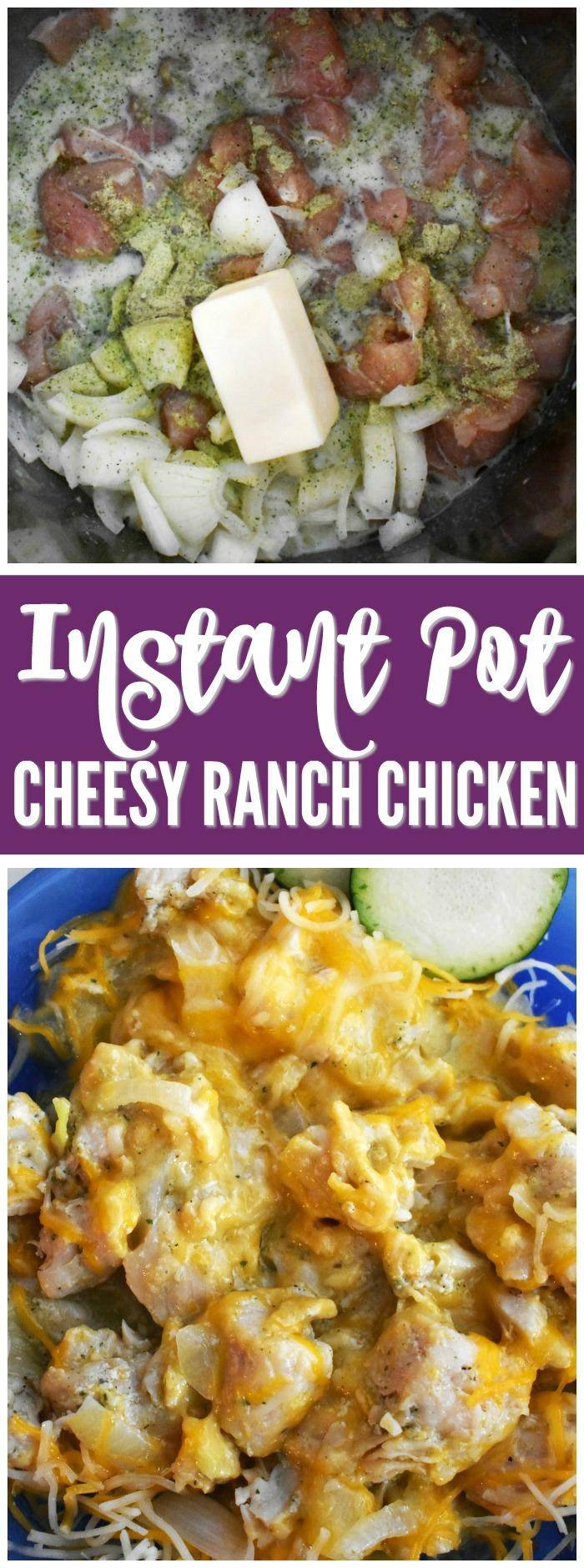 Instant Pot Cheesy Ranch Chicken Recipe! Passion for Savings