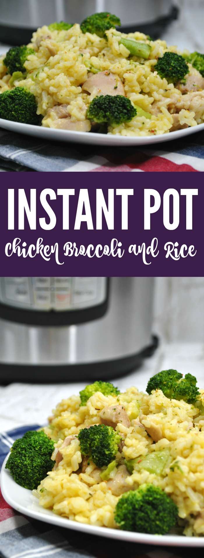 Instant Pot Chicken Broccoli Rice Recipe! Passion For Savings