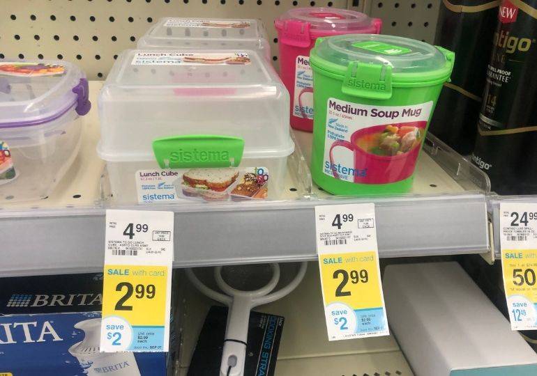 Lunch Box Storage Containers Just 0.99 at Walgreens!