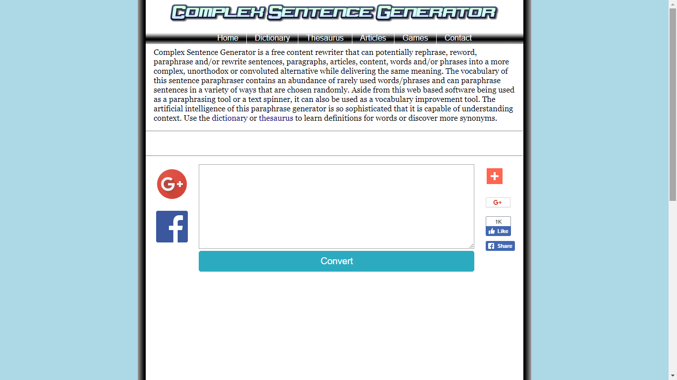 Paraphrasing Tool