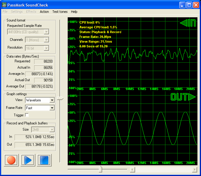 PassMark SoundCheck Download software to test your PC sound card
