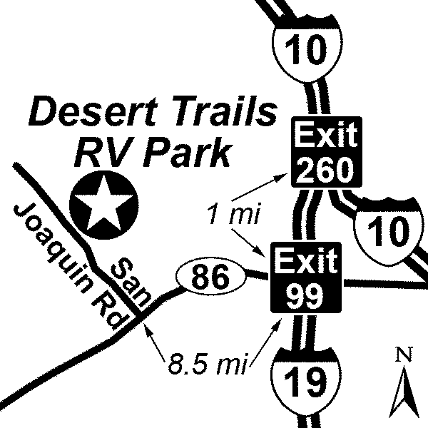 Desert Trails RV Park Passport America Camping & RV Club