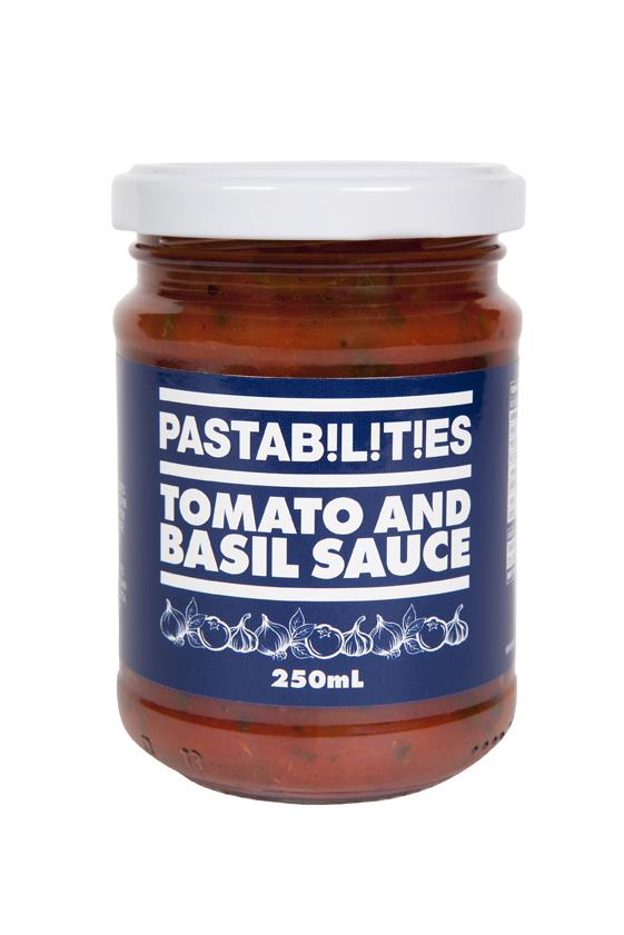 Tomato & Basil Sauce Pastabilities