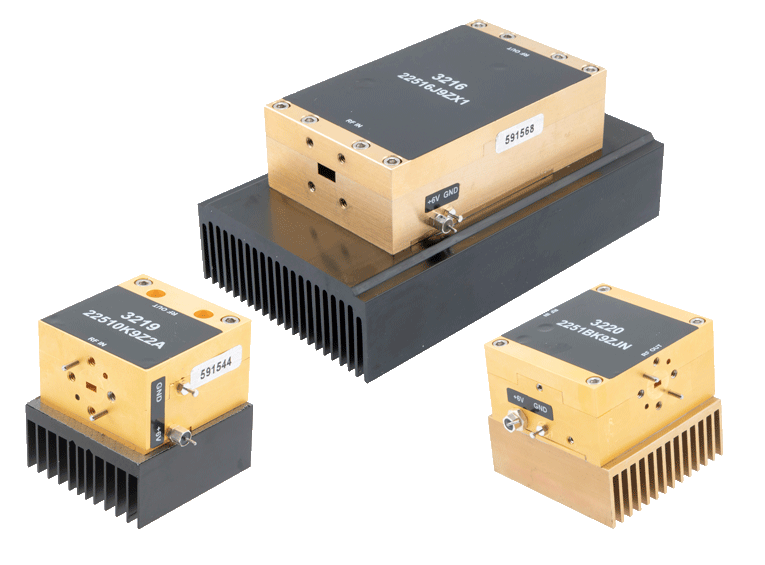 Waveguide Power Amplifiers
